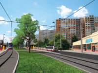 Vizualizace tramvaje na Dědinu z dřívějších dokumentů. Zdroj: DPP
